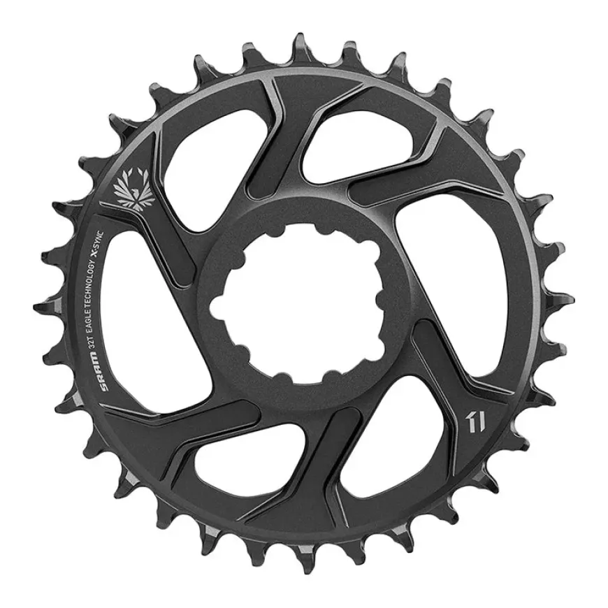 SRAM X-Sync 2 Eagle Direct Mount Chainring - 30 Tooth 3mm Boost Offset 12-Speed BLK