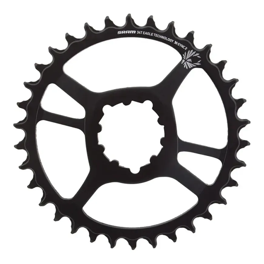 SRAM X-Sync 2 Eagle Steel Direct Mount Chainring 34T Boost 3mm Offset