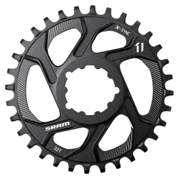 SRAM X-Sync Direct Mount Chainring - 28 Tooth 3mm Boost Offset 11-Speed BLK