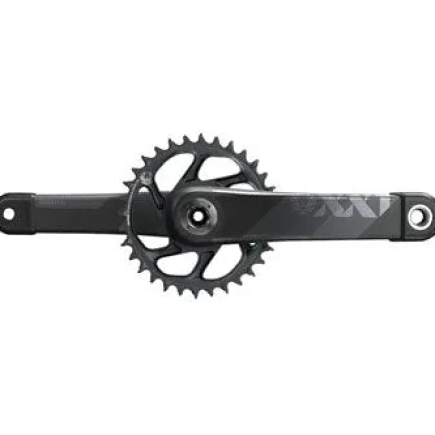 SRAM XX1 Eagle AXS Boost Bicycle Crankset - 170mm, 12-Speed, 34t, Direct Mount, DUB Spindle Interface, Gray