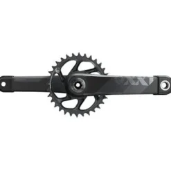 SRAM XX1 Eagle AXS Boost Bicycle Crankset - 175mm, 12-Speed, 34t, Direct Mount, DUB Spindle Interface, Gray