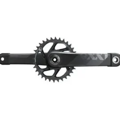 SRAM XX1 Eagle Bicycle Crankset - 175mm, 12-Speed, 34t, Direct Mount, Cannondale Ai, DUB Spindle Interface, Gray, C2