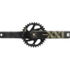 SRAM XX1 Eagle Carbon Boost Bicycle Crankset - 170mm, 12-Speed, 34t, Direct Mount, DUB Spindle Interface/Gold