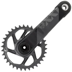 SRAM XX1 Eagle DUB Crankset Speed: 11/12 Spindle: 28.99mm BCD: Direct Mount 34 DUB 170mm Grey MTB
