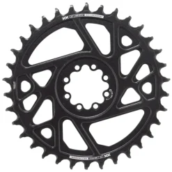 SRAM XX Eagle T-Type Direct Mount Chainring - 34t 12-Speed 8-Bolt Direct Mount 3mm Offset Aluminum BLK D1