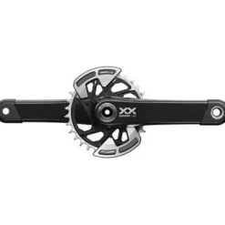 SRAM XX Eagle T-Type Wide Bicycle Crankset - 165mm, 12-Speed, 32t Chainring, Direct Mount, 2-Guards, DUB Spindle Interface