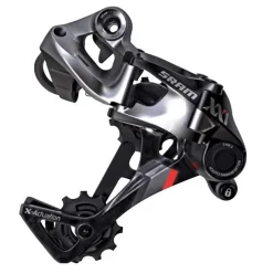 SRAM XX1 Rear Derailleur - 11 Speed Medium Cage Black/Red