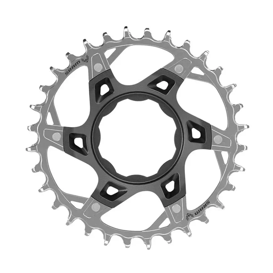 SRAM XX T-Type E-MTB Chainring TQ Direct Mount 32t Blk/S