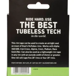Stan's No Tubes Stans Rim Tape: 21mm x 10 yard roll