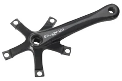Sugino RD2 Crank Arm Set - 170mm Single Speed 130 BCD Square Taper JIS Spindle Interface BLK