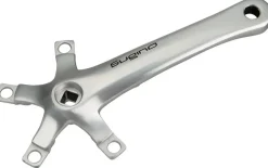 Sugino XD600 Tandem Crank Arm - 175mm Left Front Rear 110 BCD Square Taper JIS Spindle Interface Silver