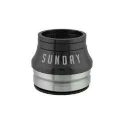 Sunday Integrated Headset - 1-1/8" 15mm Black Conical