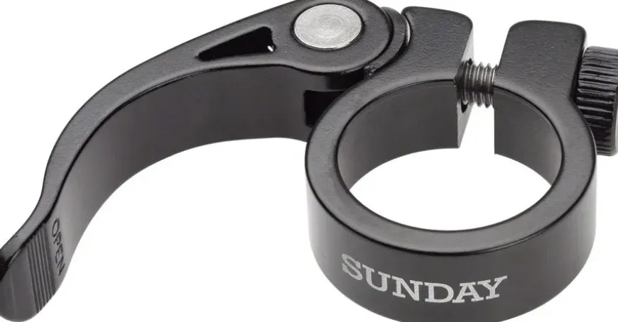 Sunday QR Seat Clamp - 28.6 Black
