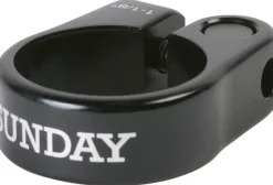 Sunday Slim Seatpost Clamp - 1-1/8" Black
