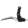 Sunlite Alloy Double MTN Lever Silver/Black Single