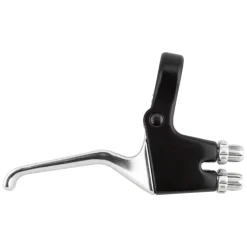 Sunlite Alloy Double MTN Lever Black/Silver Single
