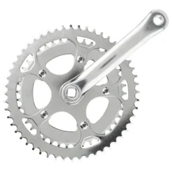 Sunlite Alloy Double 170x52/42 122 SQR JIS crankset silver