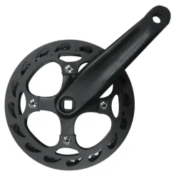 Sunlite Alloy Single Speed Dbl Guard 170x42 110 SQR JIS crankset black