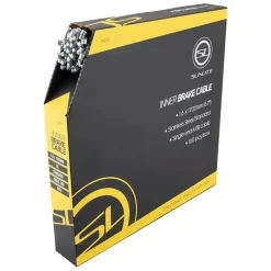 Sunlite Brake Cables MTB 1700mm 1.6mm SS Silver 100/bx