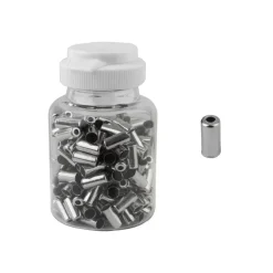 Sunlite Cable Ferrules Brake 5mm Alloy Silver Bottle of 200