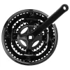 Sunlite Steel Triple 170x48/38/28 120 SQR JIS crankset black