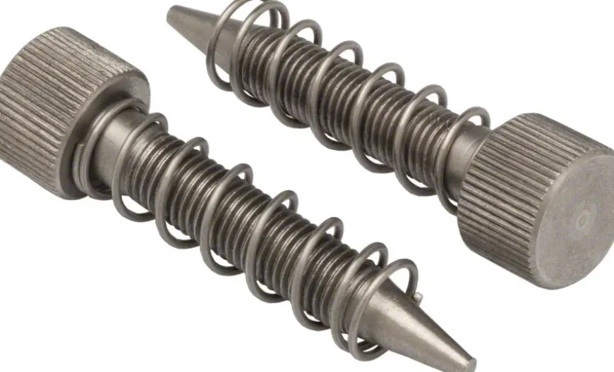 Surly Trailer Hitch Axle Hook Thumbscrews and Springs Pair