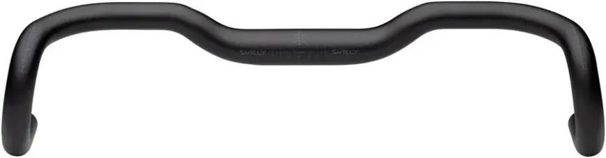 Surly Truck Stop Bar Handlebar - 31.8mm Clamp 48cm Width 30mm Rise Aluminum BLK