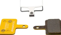 Tektro A10YS Disc Brake Pad - Metal/Ceramic Compound For Use With 2-Piston Calipers YLW