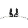 Tektro FL750 Road Flat Bar Levers Black/Silver