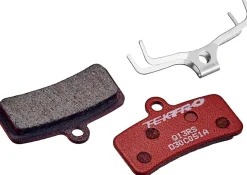 Tektro Q13RS Disc Brake Pad - Resin 5mm Thickness For 4-Piston Brake Calipers Red