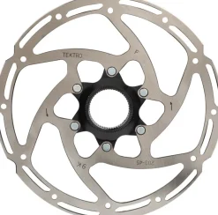 Tektro TR160-45 Disc Brake Rotor - 160mm Center-Lock 2.3mm Thickness Silver