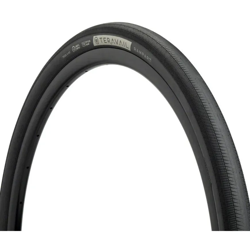 Teravail Rampart Tire - 700 x 42 Light Supple Fast Compound