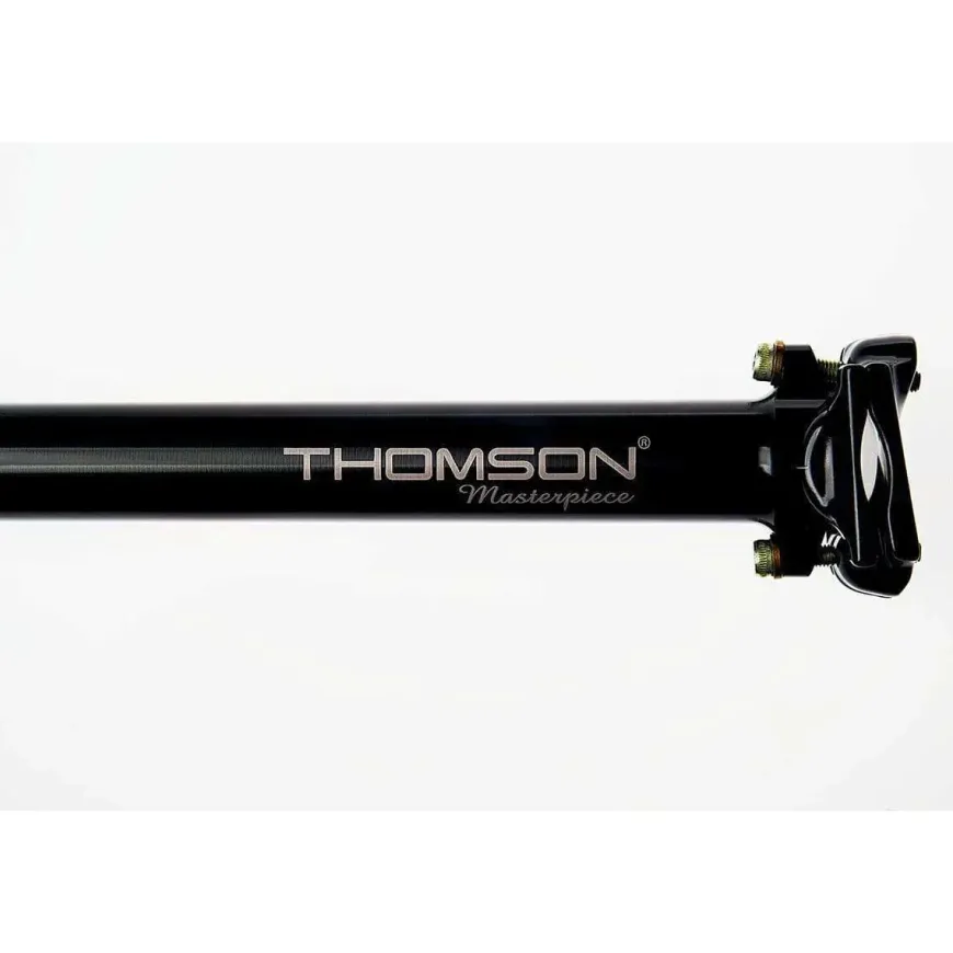 Thomson Masterpiece Seatpost: 27.2 x 330mm - Black