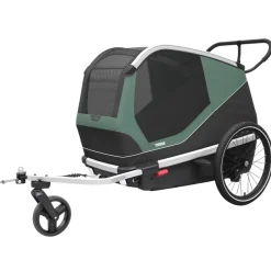 Thule Bexey Dog Bike Trailer- Hazy Green Large