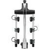 Thule Helium Pro - 3-Bike 1-1/4" 2" Receiver Silver