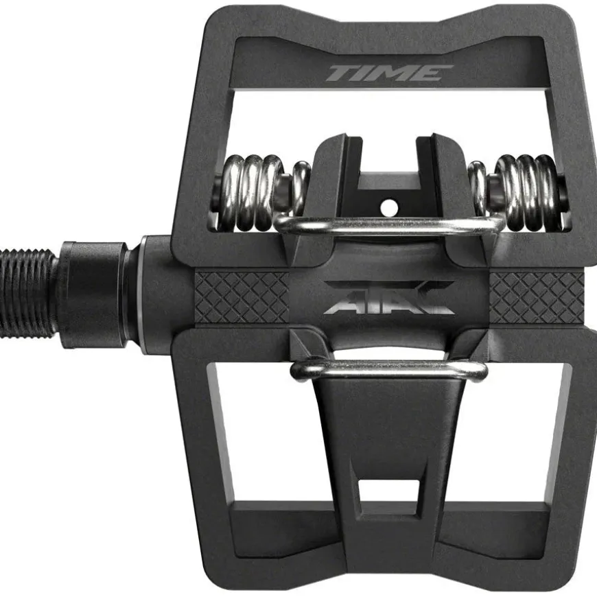 TIME Time Link Pedals - Single Sided Clipless Platform Aluminum 9/16" BLK B1