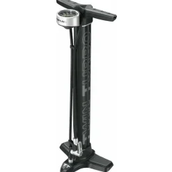 Topeak Joe Blow Twin Turbo Floor Pump SmartHead, Black