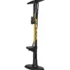 Topeak JoeBlow Sport Digital Floor Pump - 160psi / 11bar Digital Gauge, TwinHead DX5, Black/Yellow