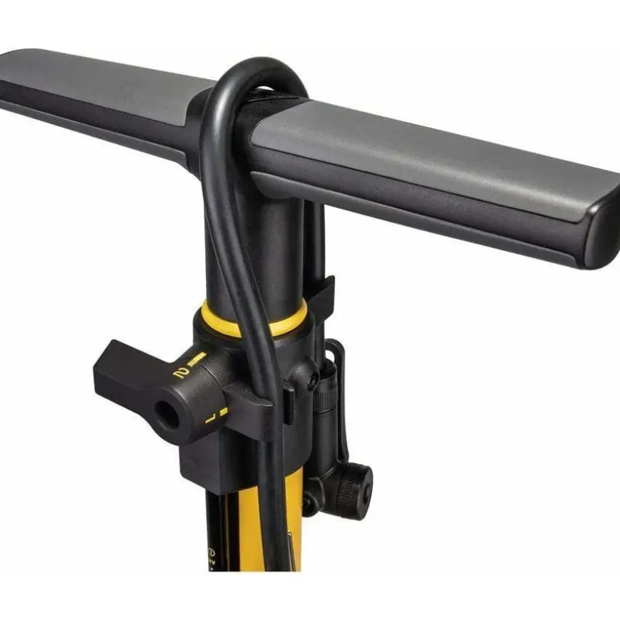 Topeak JoeBlow Sport 2Stage Floor Pump - 160psi / 11bar 3" Gauge, 2-Stage Switch and Pressure Gauge