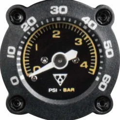 Topeak Mountain DA G Mini Pump 60psi With Gauge Black