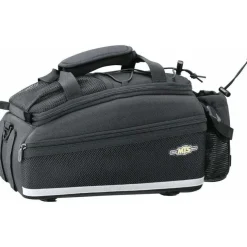 Topeak MTS Strap Mount TrunkBag DXP Rack Bag with Expandable Panniers - 22.6 Liter, Black