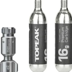 Topeak Ninja Master Plus CO2 FuelPack - (2) 16g C02