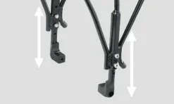 Topeak UNI Explorer MTX 1.0&2.0 Disc Rear eyelet Black 24` thru 29` MTX
