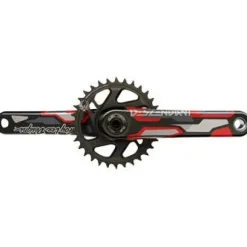 TruVativ Descendant Troy Lee Designs CoLab Carbon Bicycle Crankset - 170mm, 12-Speed, 32t, Direct Mount, DUB Spindle Interface