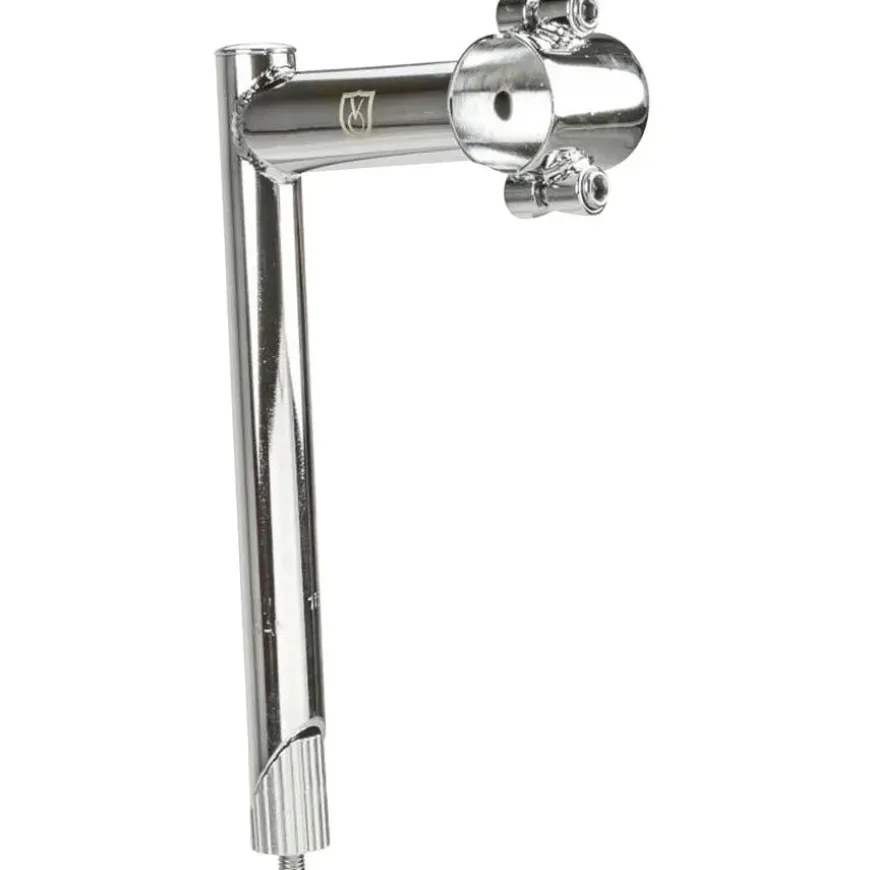 Velo Orange Quill Bike Stem - 31.8mm Clamp, 22.2-24tpi Quill, Chrome