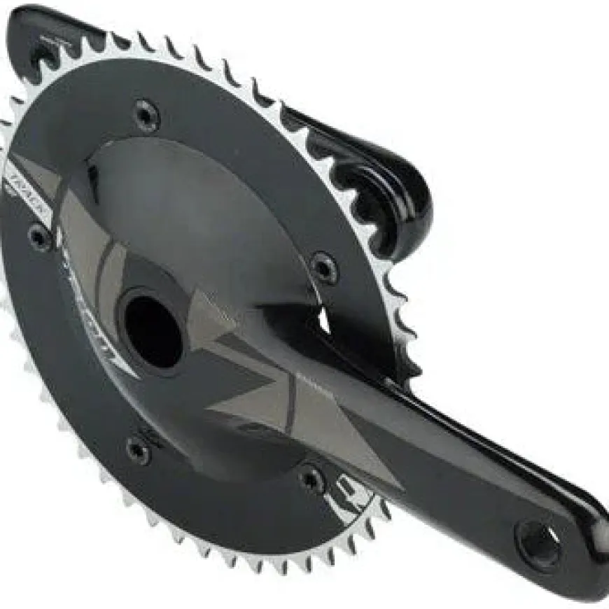 Vision Track Bicycle Crankset - 170mm, Single Speed, 49t, 144 BCD, 386 EVO Spindle Interface
