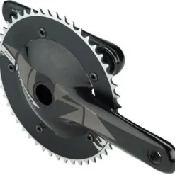 Vision Track Bicycle Crankset - 165mm, Single Speed, 49t, 144 BCD, 386 EVO Spindle Interface