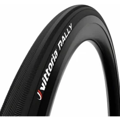 Vittoria Rally Tire - 700 x 25 Tubular Folding Black
