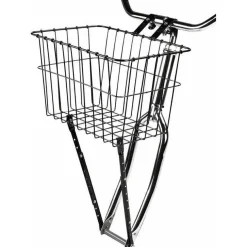 Wald 198 Front Basket with Adjustable Leg: Gloss Black