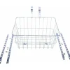 Wald 1512 Front Basket with Adjustable Legs, Silver